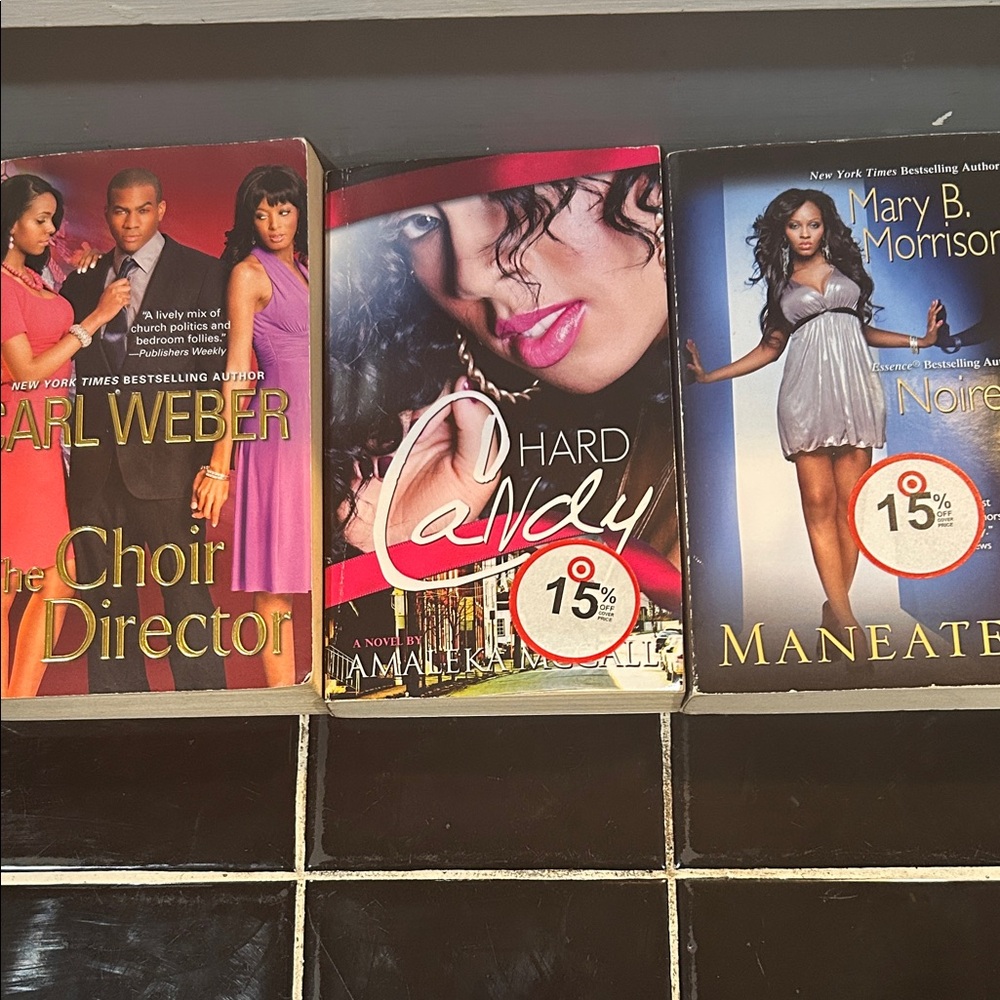 Set of three books